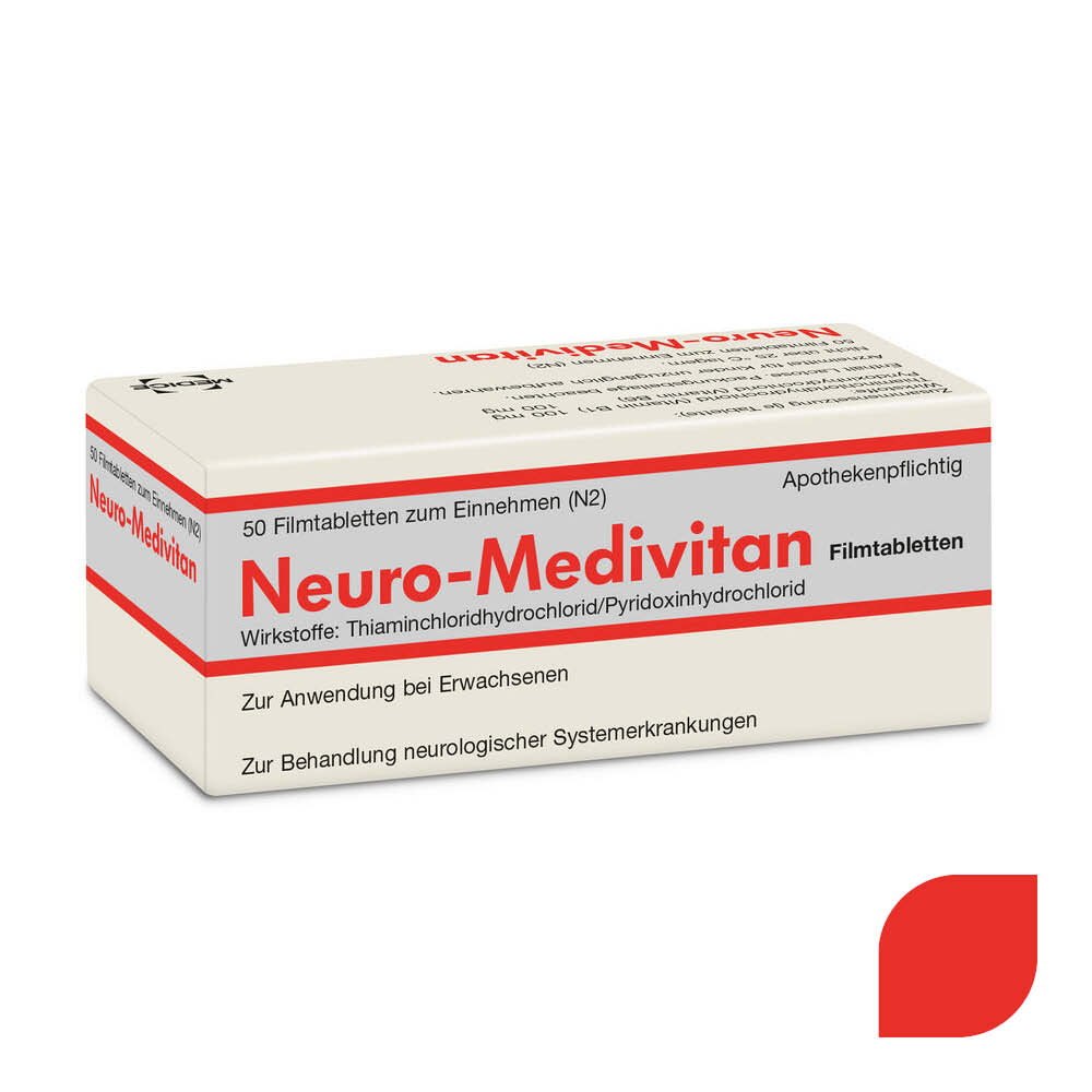 Neuro-Medivitan bei neurologischen Erkrankungen durch Vitamin-Mangel