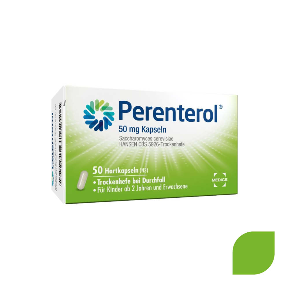 Perenterol 50 mg bei akutem Durchfall und zur Vorbeugung