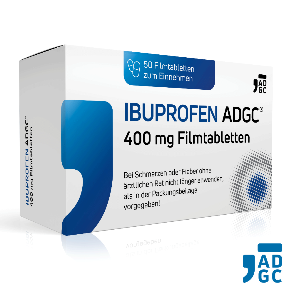 Ibuprofen-ADGC bei Fieber und Schmerzen 