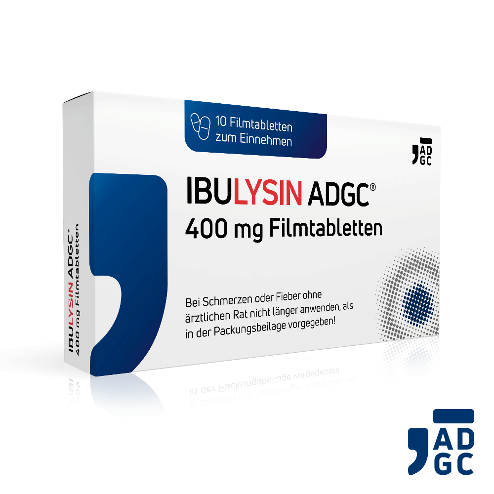 Ibulysin-ADGC  bei Fieber und Schmerzen 10 Stück